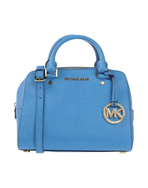 michael kors white and blue purse|michael kors handbags baby blue.